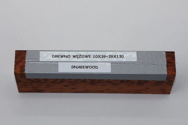 Drewno wężowe Snakewood na rękojeść noża okładki drewniane wood for knife