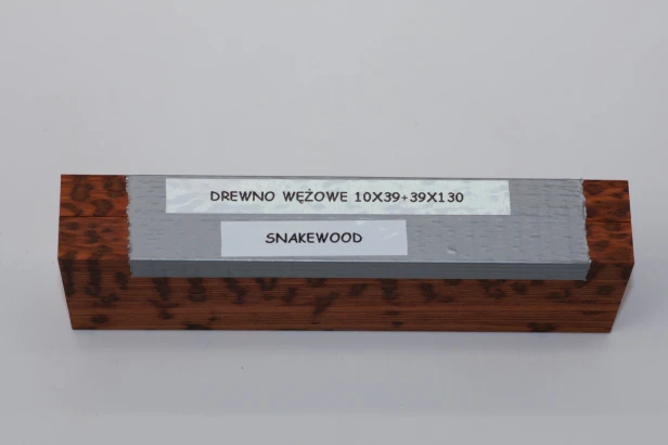 Drewno wężowe Snakewood na rękojeść noża okładki drewniane wood for knife