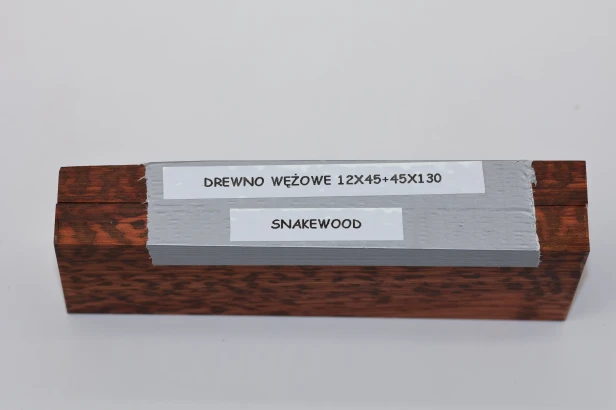 Drewno wężowe Snakewood na rękojeść noża okładki drewniane wood for knife