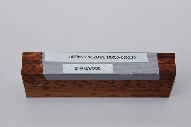 Drewno wężowe Snakewood na rękojeść noża okładki drewniane wood for knife