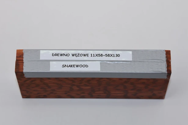 Drewno wężowe Snakewood na rękojeść noża okładki drewniane wood for knife