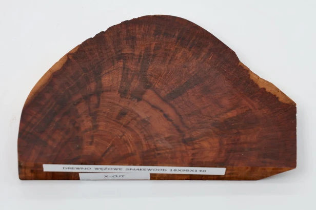 Drewno wężowe Snakewood X-CUT drewno na biżuterię wood for jewelry