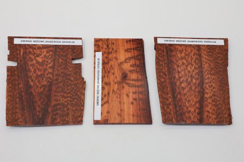 Drewno wężowe Snakewood drewno na biżuterię wood for jewelry