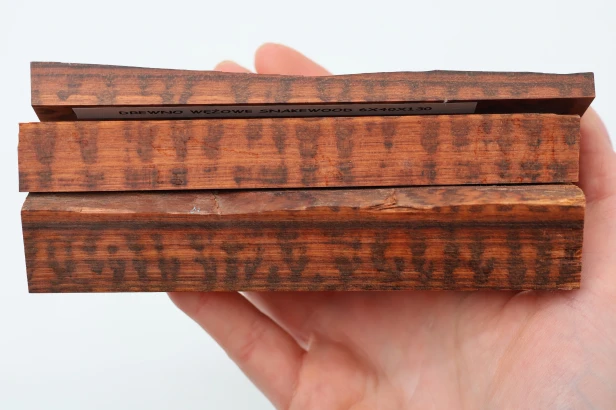 Drewno wężowe Snakewood drewno na biżuterię wood for jewelry