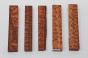 Drewno wężowe Snakewood drewno na biżuterię wood for jewelry