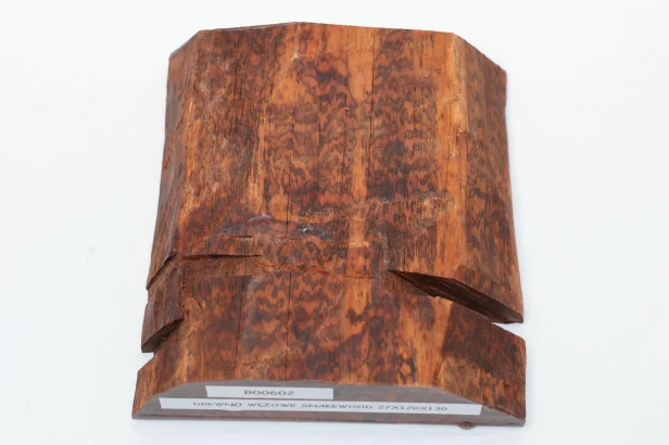Drewno wężowe Snakewood drewno na biżuterię wood for jewelry