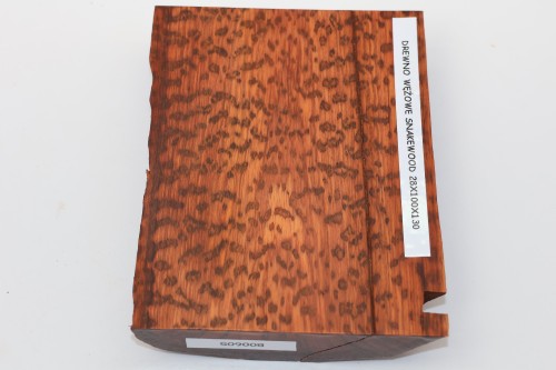 Drewno wężowe Snakewood drewno na biżuterię wood for jewelry