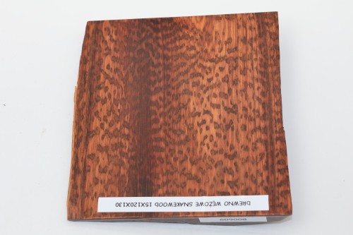 Drewno wężowe Snakewood drewno na biżuterię wood for jewelry