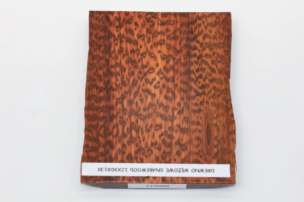 Drewno wężowe Snakewood drewno na biżuterię wood for jewelry