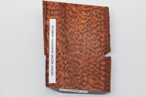 Drewno wężowe Snakewood drewno na biżuterię wood for jewelry