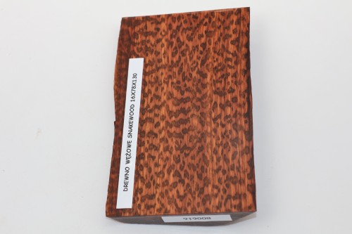 Drewno wężowe Snakewood drewno na biżuterię wood for jewelry