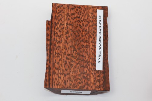 Drewno wężowe Snakewood drewno na biżuterię wood for jewelry