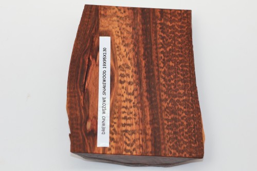 Drewno wężowe Snakewood drewno na biżuterię wood for jewelry