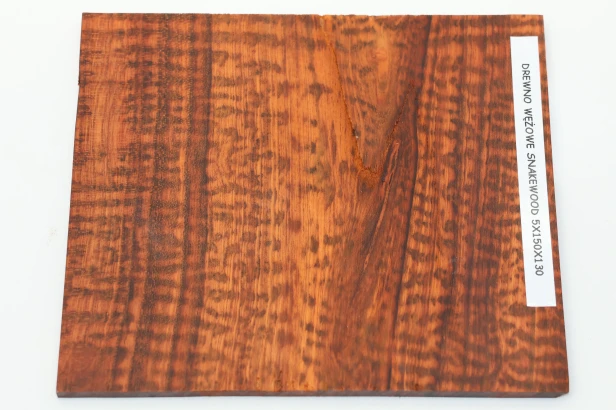 Drewno wężowe Snakewood drewno na biżuterię wood for jewelry