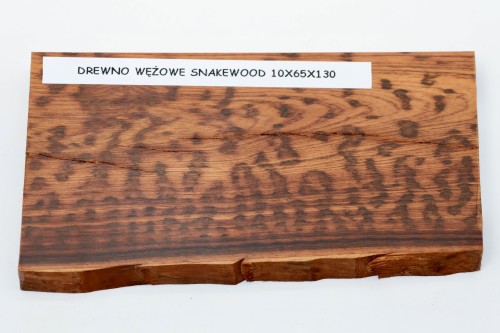 Drewno wężowe Snakewood drewno na biżuterię wood for jewelry
