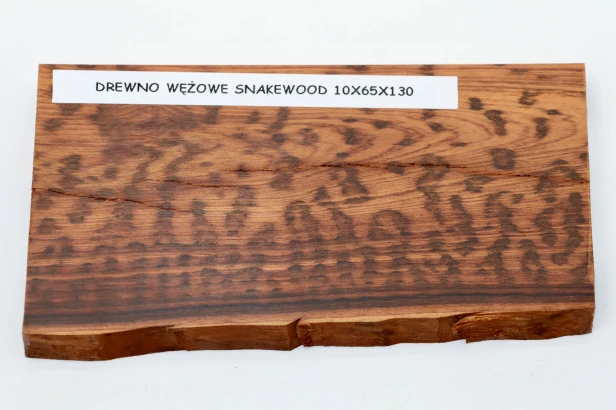 Drewno wężowe Snakewood drewno na biżuterię wood for jewelry