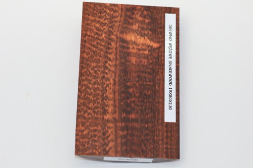 Drewno wężowe Snakewood drewno na biżuterię wood for jewelry