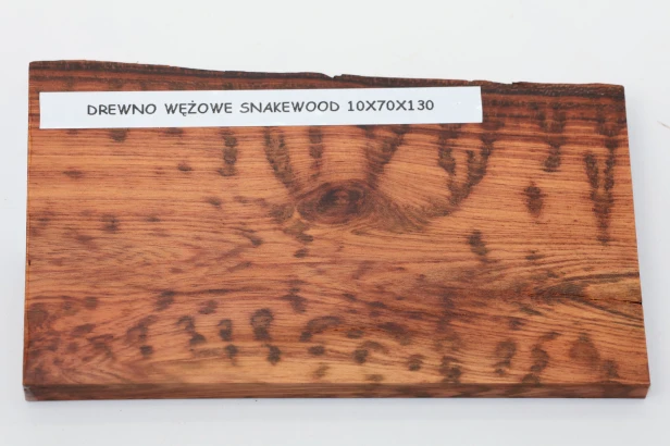 Drewno wężowe Snakewood drewno na biżuterię wood for jewelry