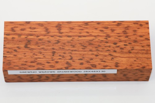 Drewno wężowe Snakewood drewno na biżuterię wood for jewelry
