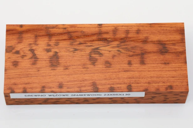 Drewno wężowe Snakewood drewno na biżuterię wood for jewelry