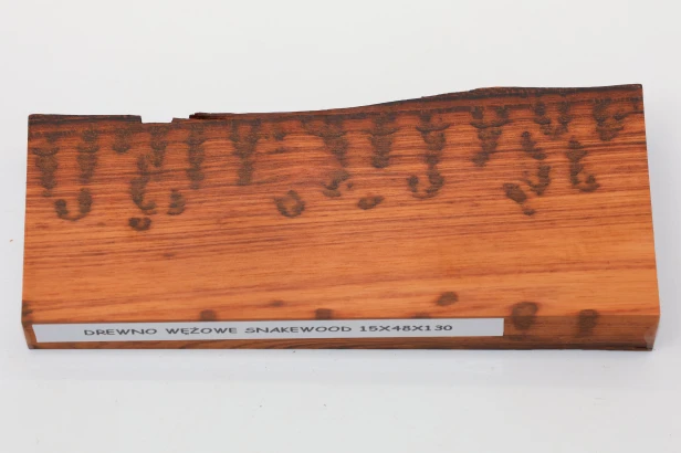 Drewno wężowe Snakewood drewno na biżuterię wood for jewelry