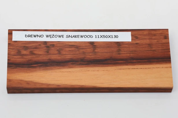 Drewno wężowe Snakewood drewno na biżuterię wood for jewelry