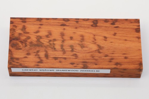 Drewno wężowe Snakewood drewno na biżuterię wood for jewelry