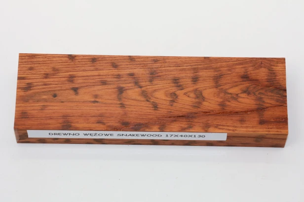 Drewno wężowe Snakewood drewno na biżuterię wood for jewelry