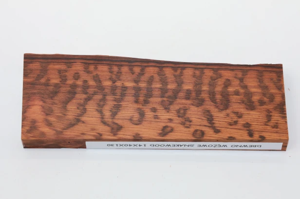 Drewno wężowe Snakewood drewno na biżuterię wood for jewelry