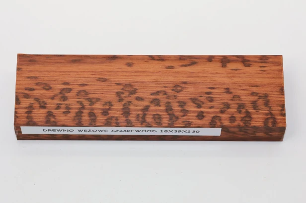 Drewno wężowe Snakewood drewno na biżuterię wood for jewelry