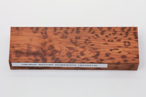 Drewno wężowe Snakewood drewno na biżuterię wood for jewelry