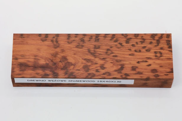 Drewno wężowe Snakewood drewno na biżuterię wood for jewelry