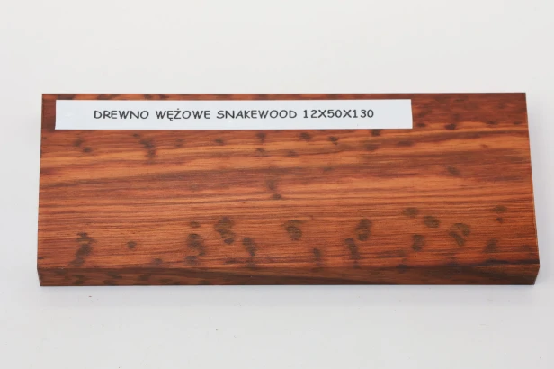 Drewno wężowe Snakewood drewno na biżuterię wood for jewelry