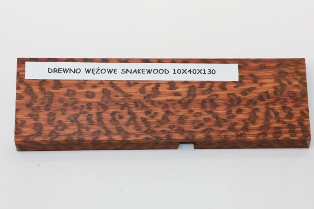 Drewno wężowe Snakewood drewno na biżuterię wood for jewelry
