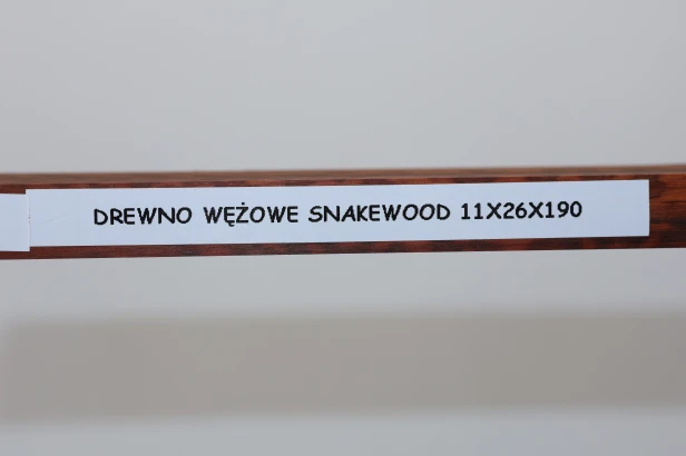 Drewno wężowe Snakewood drewno na biżuterię wood for jewelry
