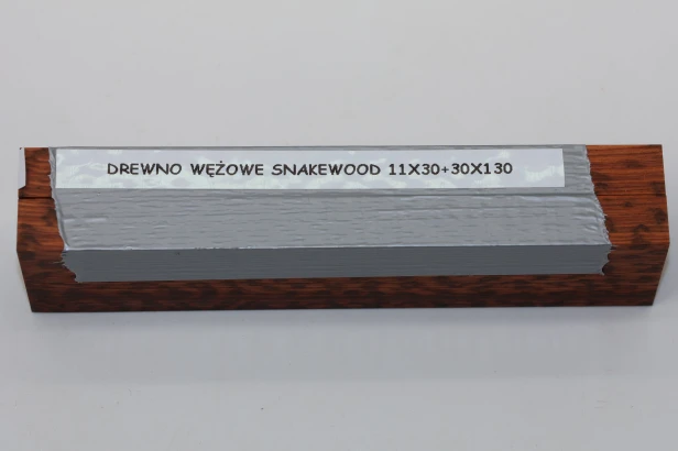Drewno wężowe Snakewood drewno na biżuterię wood for jewelry