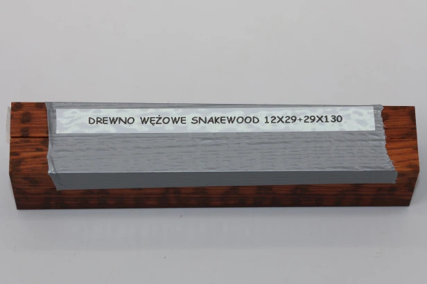 Drewno wężowe Snakewood drewno na biżuterię wood for jewelry