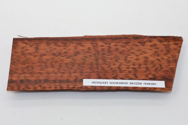 Drewno wężowe Snakewood drewno na biżuterię wood for jewelry
