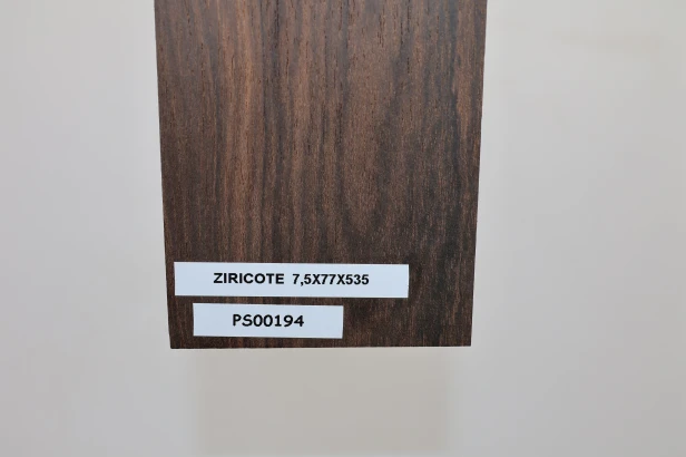 Ziricote drewno na podstrunnicę gitary wood for a guitar fretboard