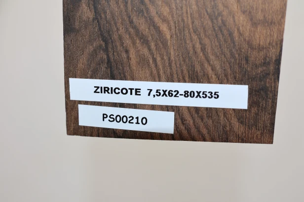 Ziricote drewno na podstrunnicę gitary wood for a guitar fretboard