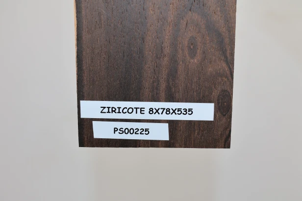 Ziricote drewno na podstrunnicę gitary wood for a guitar fretboard