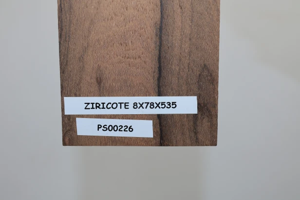 Ziricote drewno na podstrunnicę gitary wood for a guitar fretboard