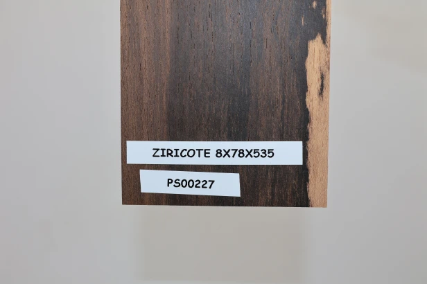 Ziricote drewno na podstrunnicę gitary wood for a guitar fretboard
