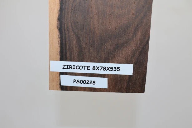 Ziricote drewno na podstrunnicę gitary wood for a guitar fretboard