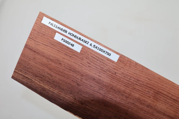 Palisander honduraski Honduran Rosewood drewno na podstrunnicę gitary wood for a guitar fretboard