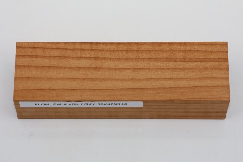 Klon pieczony fala Baked Maple Flame drewno na rękojeść noża wood for knife