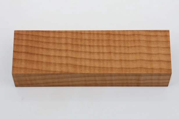 Klon pieczony fala Baked Maple Flame drewno na rękojeść noża wood for knife