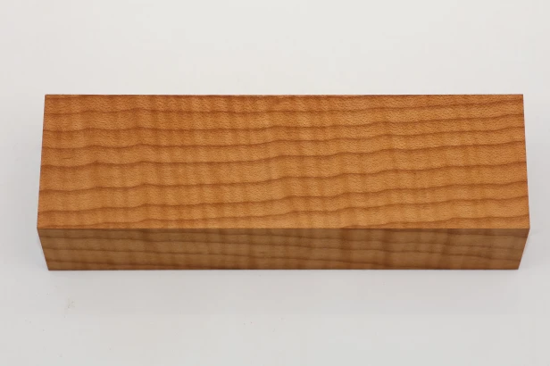 Klon pieczony fala Baked Maple Flame drewno na rękojeść noża wood for knife