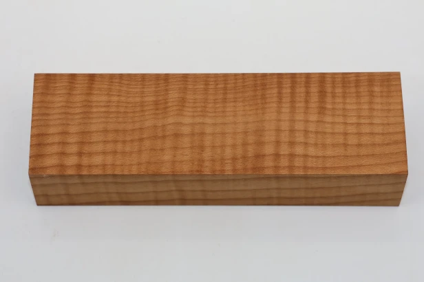 Klon pieczony fala Baked Maple Flame drewno na rękojeść noża wood for knife