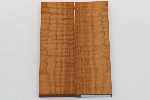 Klon pieczony fala Baked Maple Flame drewno na rękojeść noża okładki drewniane wood for knife